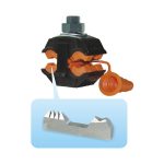 NF 25-150 (25-150/25-150) Герметичный прокалывающий зажим